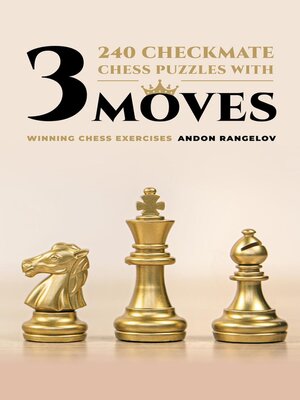 cover image of 240 Checkmate Chess Puzzles With Three Moves